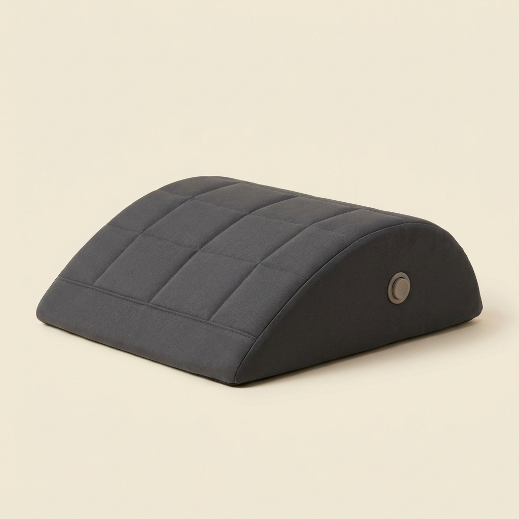 Appareil de traction lombaire Salureva, tissu gris anthracite